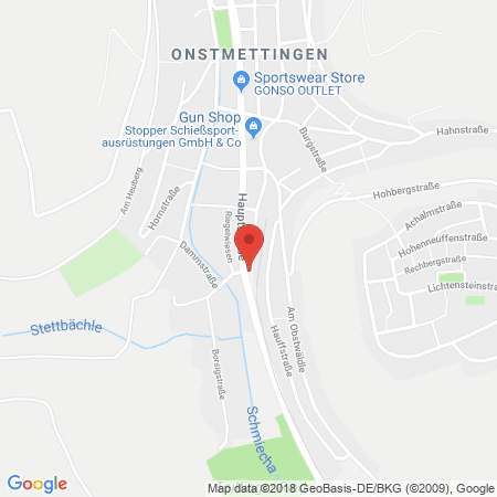 Standort der Autogas Tankstelle: OMV Tankstelle in 72461, Albstadt