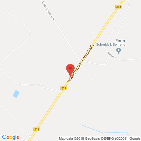 Position der Autogas-Tankstelle: ESSO-Station Uwe Schwager in 27777, Ganderkesee