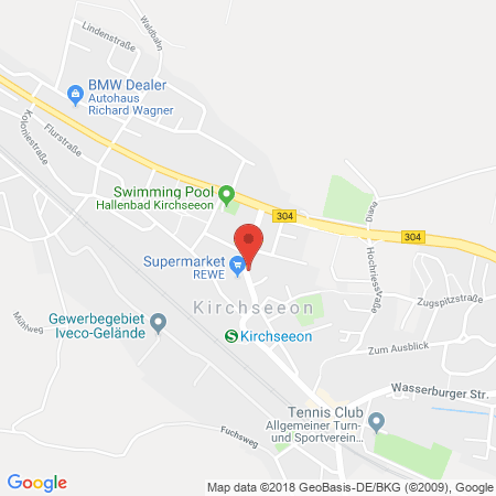 Position der Autogas-Tankstelle: ESSO Station in 85560, Ebersberg