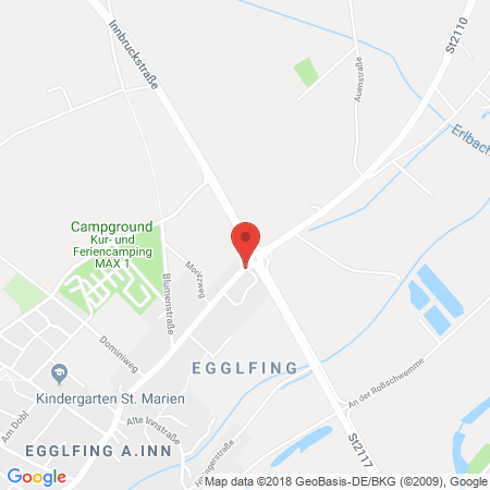 Standort der Autogas Tankstelle: Benzin Kontor in 94072, Bad Füssing-Egglfing