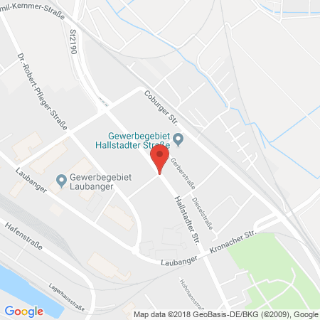 Standort der Autogas Tankstelle: OMV Tankstelle in 96052, Bamberg