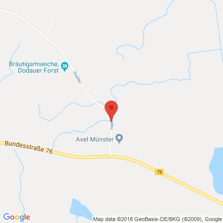 Position der Autogas-Tankstelle: ARAL Tankstelle in 23701, Eutin