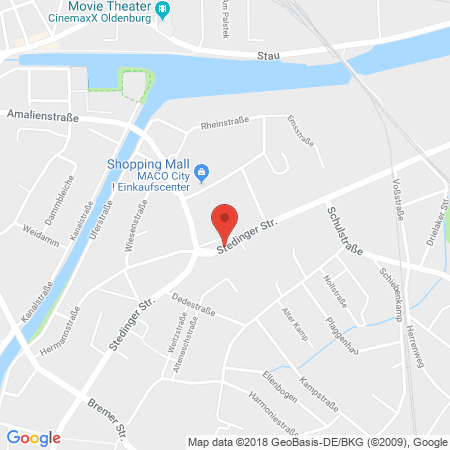 Standort der Autogas Tankstelle: Happy-Tank-Shop in 26135, Oldenburg-Osternburg