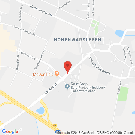 Position der Autogas-Tankstelle: SW-Autoservice GbR in 39326, Hohenwarsleben