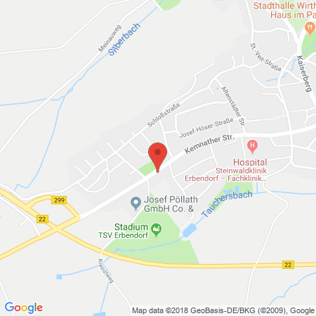 Standort der Autogas Tankstelle: Bergler Mineralöl GmbH in 92681, Erbendorf