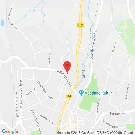 Standort der Autogas Tankstelle: Proklin Klempner- und Installationsbetrieb GmbH in 08209, Auerbach