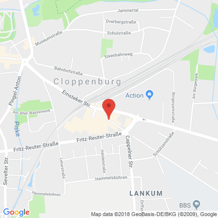 Standort der Autogas Tankstelle: Hoyer / Famila Tank-Treff Cloppenburg in 49661, Cloppenburg