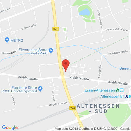 Standort der Autogas Tankstelle: ARAL Tankstelle (LPG der Aral AG) in 45329, Essen