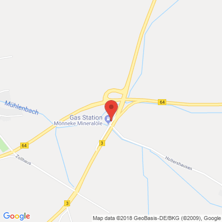 Position der Autogas-Tankstelle: Tankstelle Mühlenbeck in 37574, Einbeck