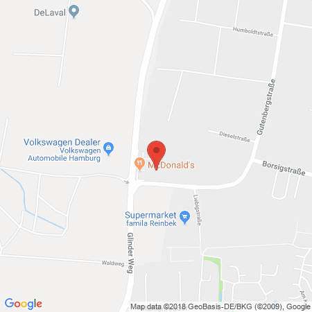 Standort der Autogas Tankstelle: HEM-Tankstelle in 21509, Glinde
