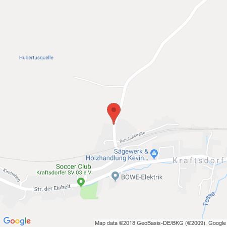 Standort der Autogas Tankstelle: bft Tankstelle in 07586, Bad Köstritz