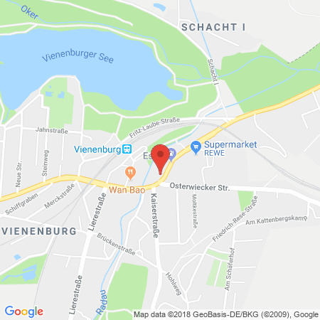 Standort der Autogas Tankstelle: STAR Tankstelle in 38690, Vienenburg