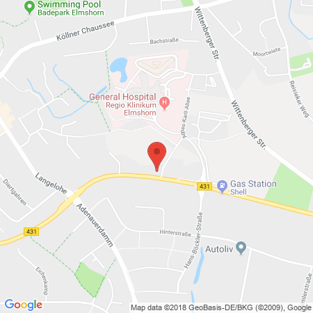 Standort der Autogas Tankstelle: Star Tankstelle in 25337, Elmshorn