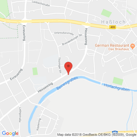 Standort der Autogas Tankstelle: bft Tankstelle in 65428, Rüsselsheim