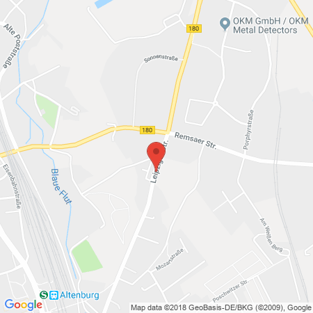 Standort der Autogas Tankstelle: AGIP-Service-Station in 04600, Altenburg