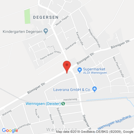 Standort der Autogas Tankstelle: TOTAL Station in 30974, Wennigsen