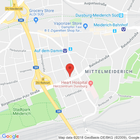 Position der Autogas-Tankstelle: Total Station in 47137, Duisburg