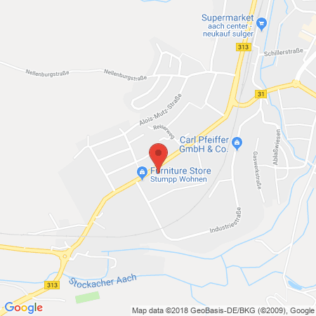 Standort der Autogas Tankstelle: Agip -Tankstelle in 78333, Stockach