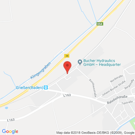 Standort der Autogas Tankstelle: Autohaus Strittmatter in 79801, Hohentengen
