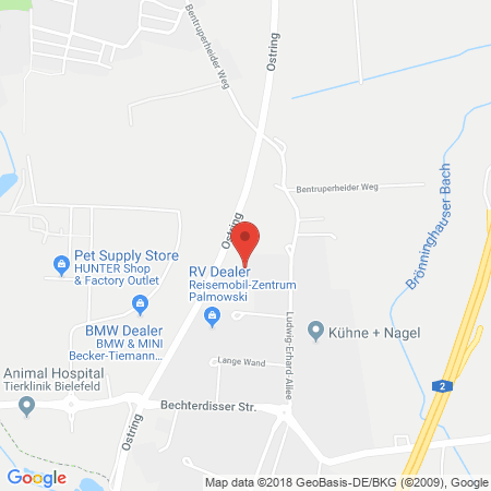 Standort der Autogas Tankstelle: Tankpool 24 in 33719, Bielefeld