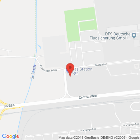 Standort der Autogas Tankstelle: AGIP Station in 85356, Freising-Flughafen