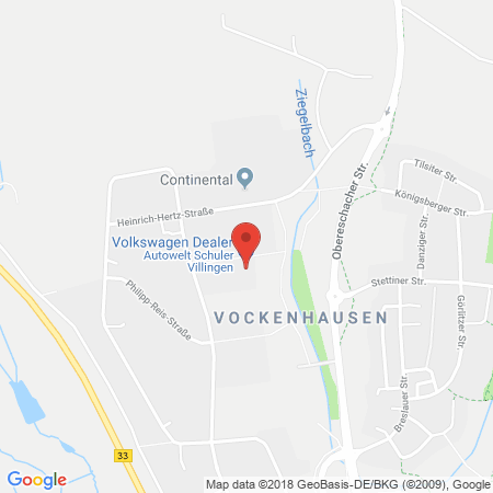 Standort der Autogas Tankstelle: Autohaus Schuler Auto Park Mauch (Tankautomat) in 78052, Villingen-Schwenningen