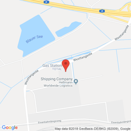 Position der Autogas-Tankstelle: Total Autohof in 31275, Lehrte