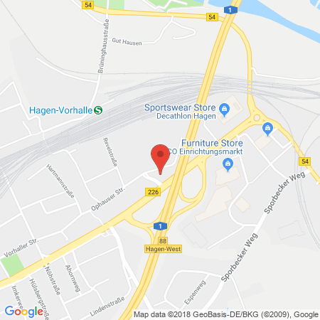 Standort der Autogas Tankstelle: Total Station Eichholz in 58089, Hagen