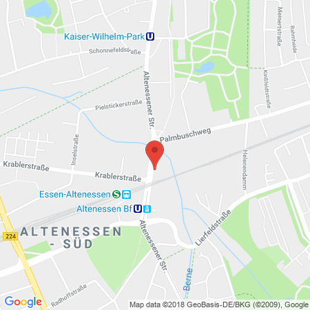 Position der Autogas-Tankstelle: C.W.Autogas in 45326, Essen-Altenessen