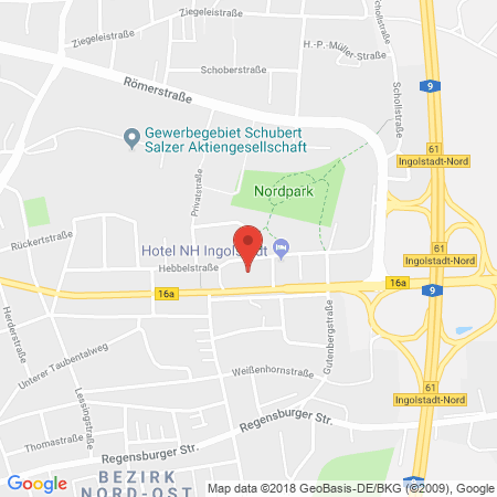 Standort der Autogas Tankstelle: Shell Station A. Zrenner GmbH in 85055, Ingolstadt