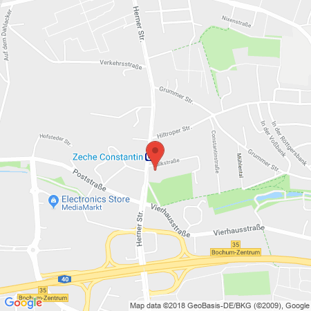 Standort der Autogas Tankstelle: Aral Tankstelle (LPG der Aral AG) in 44809, Bochum