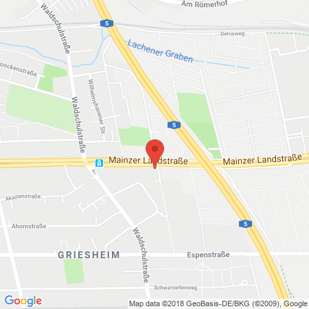 Standort der Autogas Tankstelle: Reifen Diehl in 65933, Frankfurt am Main