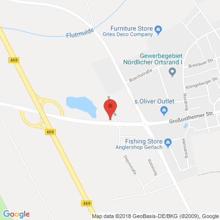 Position der Autogas-Tankstelle: XXL Truckwash GmbH in 63843, Niedernberg