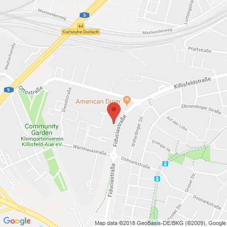 Standort der Autogas Tankstelle: greenAUTOGAS GmbH in 76227, Karlsruhe-Durlach