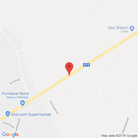 Standort der Autogas Tankstelle: Total in 3740, Bilzen