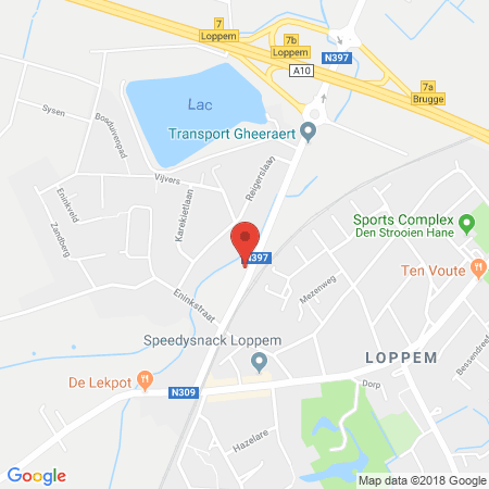 Standort der Autogas Tankstelle: Octa + in 8210, Loppem