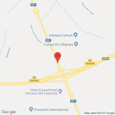 Standort der Autogas Tankstelle: Lukoil in 7866, Ollignies