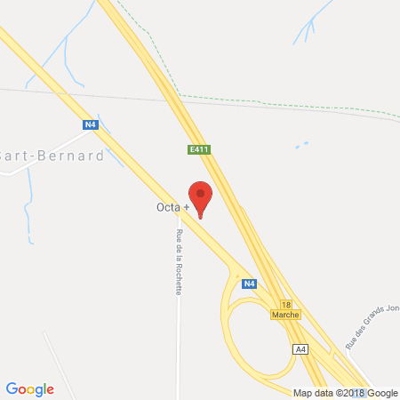 Standort der Autogas Tankstelle: Octa + in 5330, Maillen