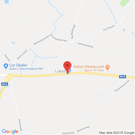 Position der Autogas-Tankstelle: Lukoil in 2801, Heffen