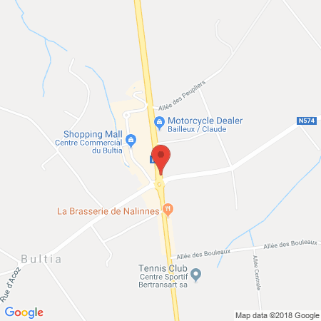 Position der Autogas-Tankstelle: Scipioni in 6001, Marcinelle