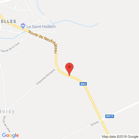 Position der Autogas-Tankstelle: Texaco in 5561, Celles (namur)