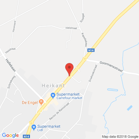 Standort der Autogas Tankstelle: Gulf in 2240, Zandhoven