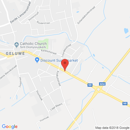 Standort der Autogas Tankstelle: Power in 8940, Geluwe