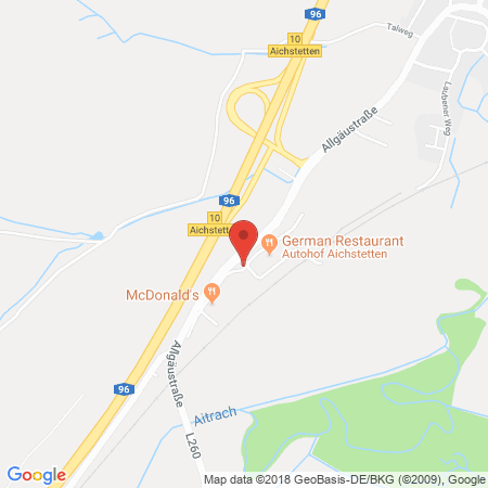 Standort der Autogas Tankstelle: Merk Transporte GmbH & Co. KG in 88317, Aichstetten