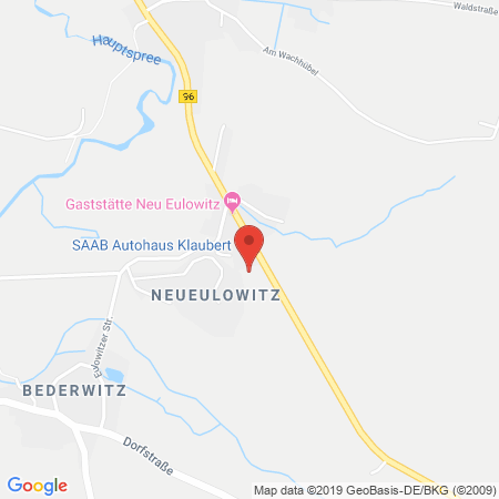 Position der Autogas-Tankstelle: Autohaus Klaubert SAAB Servicepartner Flüssiggaszentrum Bautzen in 02692, Eulowitz