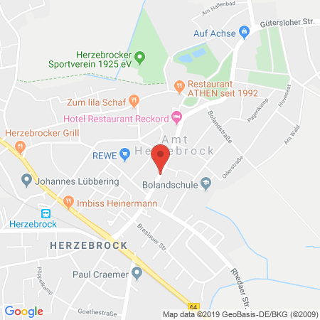 Position der Autogas-Tankstelle: Heitmann & Pollmeyer GmbH in 33442, Herzebrock-Clorholz