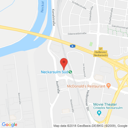 Standort der Autogas Tankstelle: TANKPUNKT GÖTZ in 74172, Neckarsulm