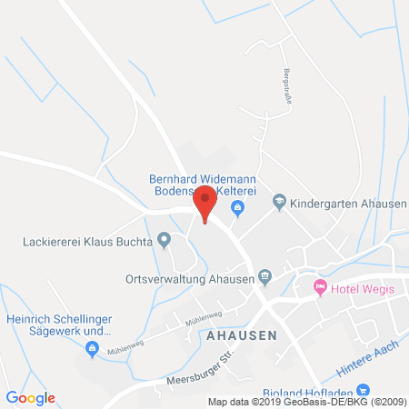 Position der Autogas-Tankstelle: Autohaus Sailer in 88697, Bermatingen