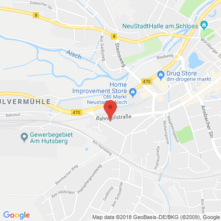 Standort der Autogas Tankstelle: Supol in 91413, Neustadt/Aisch
