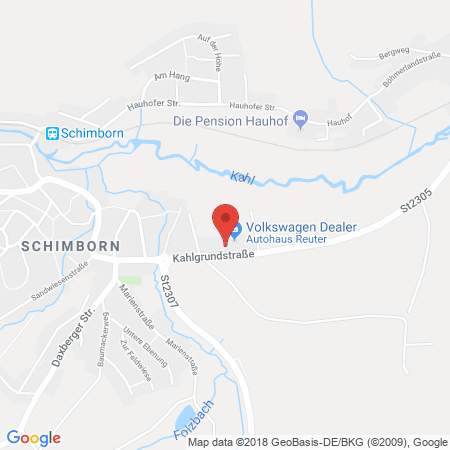 Position der Autogas-Tankstelle: Autohaus Reuter GmbH in 63776, Schimborn